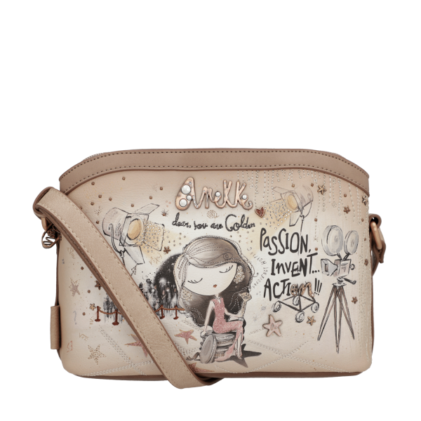 Anekke Hollywood -trzykomorowa torebka listonoszka